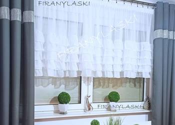 Firana gotowa 400x100 Firany firanki falbanki na sprzedaż  Przemyśl