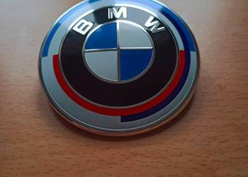 Nowy emblemat znaczek BMW 82mm 50 lat Motorsport + gratis, używany na sprzedaż  Łódź