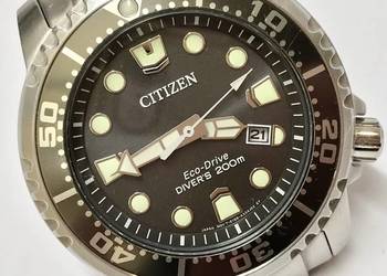 CITIZEN ProMaster Eco-Drive SOLAR Zegarek męski 44mm DIVER'S 200m OKAZJA na sprzedaż  Warszawa