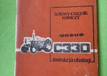 Instrukcja obsługi Ursus C 330 oryginalna 1985 na sprzedaż  Lublin