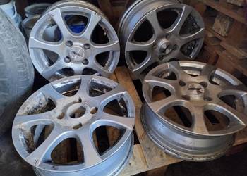 4x Felga 4x108  5.5J x 14 cali  ET38 Ford Fiesta  AluTec KBA47722 czujniki na sprzedaż  Chrzanów