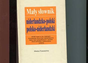 Mały słownik niderlandzko-polski polsko-niderlandzki na sprzedaż  Szczecin