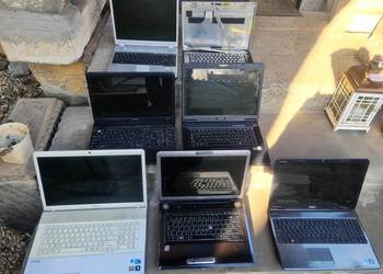 Laptopy zestaw komplet Sony Vaio Dell Inspiron Toshiba Fujit na sprzedaż  Sulechów