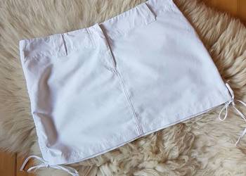 Biała spódnica Mini 40 42 na sprzedaż  Jasło