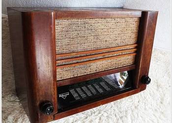 Stare radio lampowe OLYMPIA Sachenwerk 502W z lat 50-tych, używany na sprzedaż  Żary