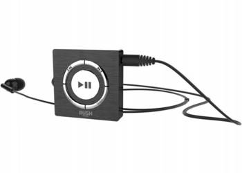 Odtwarzacz MP3 Bush KW-MP01 Pamięć 4 GB Czarny Muzyka, używany na sprzedaż  Lublin