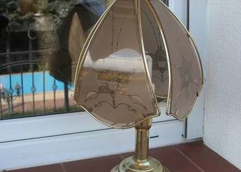 Używany, stara lampka- lampa z szybkami na sprzedaż  Gorzów Wielkopolski