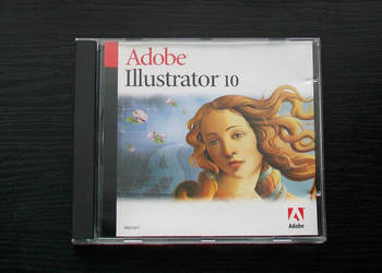Płyta Adobe Illustrator 10.0 na Windows + serial number na sprzedaż  Brzeg