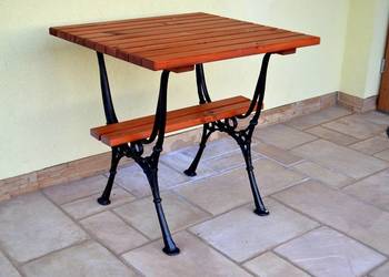 stół ogrodowy tarasowy stolik stoliczek kawowy ławka SD009 na sprzedaż  Zalesie