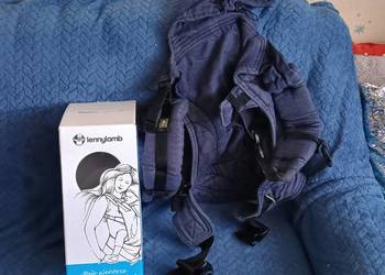 Używany, Nosidelko Lennylamb z kapturem oraz 5 rzeczy gratis na sprzedaż  Zielona Góra