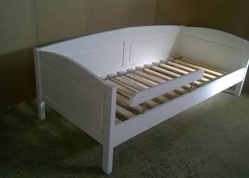 Używany, Łóżko drewniane sosnowe łóżeczko 100x200 na sprzedaż  Warszawa