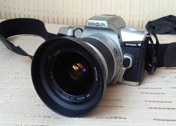 Aparat Minolta Dynax 4 + obiektyw AF 28-80mm 1:3,5(22)-5,6 D na sprzedaż  Opole