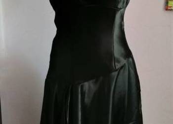 Czarna sukienka Danza na ramiączkach asymetryczna gothic emo na sprzedaż  Krosno