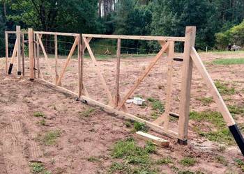 Ogrodzenie budowlane tymczasowe z siatki  / osb / blacha na sprzedaż  Warszawa