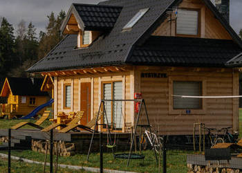 Używany, Nocleg Domek drewniany w górach jezioro jacuzzi na sprzedaż  Nowy Targ