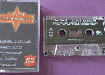 KASETA - Black Sabbath – The Best Of , 1993 , Poland na sprzedaż  Kraków