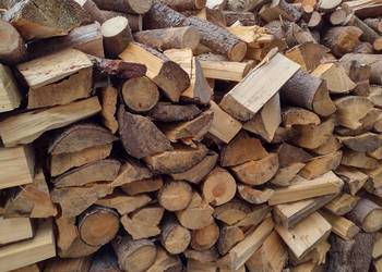Drewno sezonowane, kominkowe, łupane Transport w cenie na sprzedaż  Kłodzko