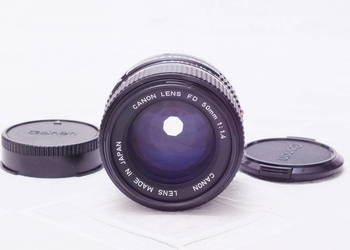Canon FD 50 1:1.4, używany na sprzedaż  Lubin