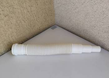 Rura złącze elastyczne  białe pcv 50 mm, używany na sprzedaż  Olecko