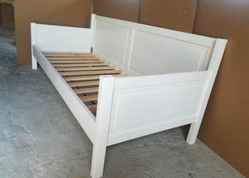 Łóżko drewniane biale, łóżeczko 80x180 na sprzedaż  Warszawa