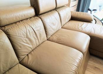 Okazja!!!  Sofa skórzana, rozkładana na sprzedaż  Grodzisk Mazowiecki