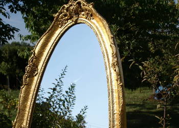 Rama owalna złota lustro 122x72 cm od producenta wysyłka na sprzedaż  Tarnowskie Góry