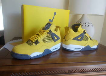 Eur.45- Nike Jordan 4 Retro Lightning Tour Yellow CT8527-700 na sprzedaż  Poznań