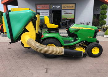 Kosiarka traktor John Deere x740 agregat+kosz+WOM+hydr na sprzedaż  Kobiele Wielkie