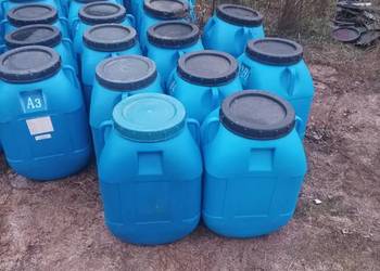 Sprzedam beczki plastikowe po-spozywce 60 litrow- cena 45zl za sztuke na sprzedaż  Białystok