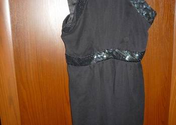 czarna sukienka z cekinami na sprzedaż  Gdynia