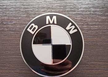 Używany, Nowy emblemat BMW 74mm na sprzedaż  Łódź