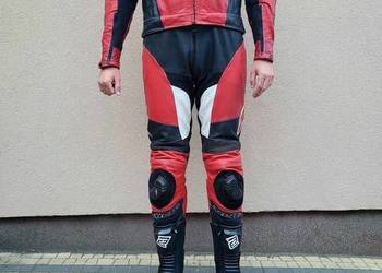Kombinezon motocyklowy Alpinestars XXL czerwony komplet, używany na sprzedaż  Mińsk Mazowiecki