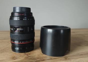 Obiektyw Canon EF 24-70 mm f/2,8 L USM, używany na sprzedaż  Świętochłowice
