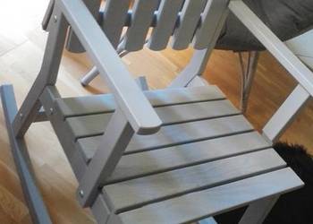 Używany, Drewniany fotel bujany ławeczka na sprzedaż  Kielce