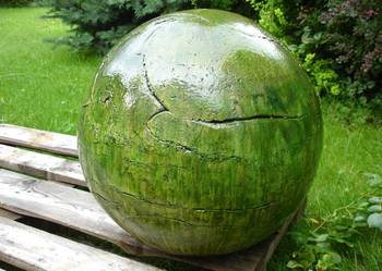 Ceramiczna kula ogrodowa 60 cm. mrozoodporna na sprzedaż  Jelenia Góra