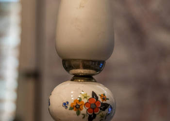 Lampa stojąca lampka stołowa nocna PRL POLAM design na sprzedaż  Warszawa