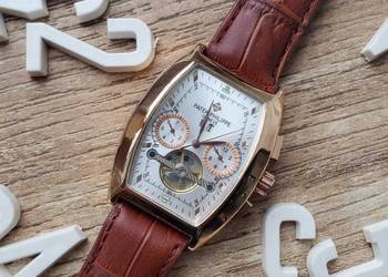 Używany, Mechaniczny luksusowy zegarek  patek philippe męski 
. na sprzedaż  Wrocław