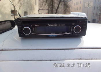 Używany, Panasonik radio samochodowe sprawne na sprzedaż  Szczecin