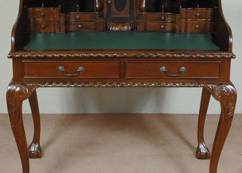 Używany, Nowy sekretarzyk biurko w stylu Chippendale 80160 na sprzedaż  Września