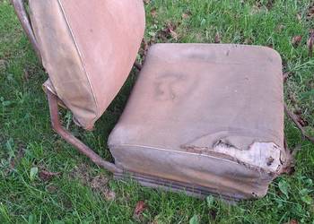 Stary fotel kierowcy z PRL Syrena Jelcz Skoda, używany na sprzedaż  Brzesko
