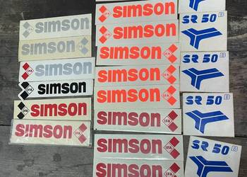 DDR Nalepka naklejka logo Simson SR50  skuter na sprzedaż  Szprotawa