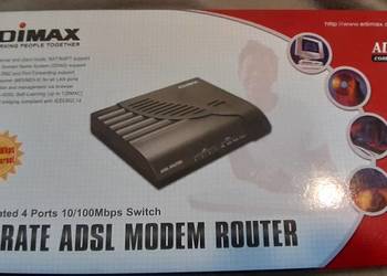 EDIMAX AR-7024-A router ruter ADSL 10/100 Mbps sprawny na sprzedaż  Bydgoszcz