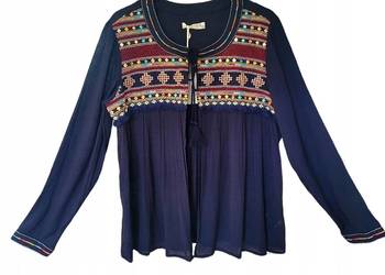 INDIGO bluzka wiązana kardigan sweter boho M&amp;S na sprzedaż  Kalisz