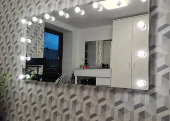 Lustro hollywood SILVER III 160×80 do makijażu, makeupu na sprzedaż  Warszawa