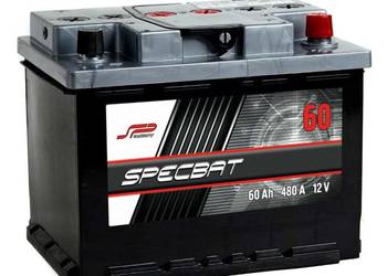 Akumulator  60Ah 480A SPECBAT na sprzedaż  Mielno