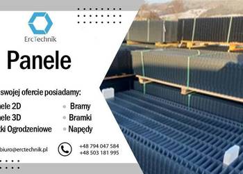 Nowoczesne Panele Ogrodzeniowe 2D / 3D na sprzedaż  Torzym