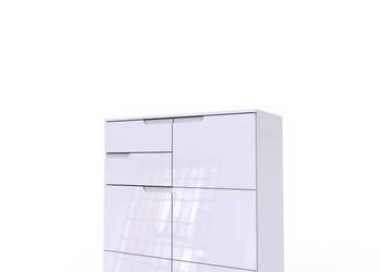 SELENE 7- nowoczesna biała komoda z dwoma szufladami i podwó na sprzedaż  Rzeszów