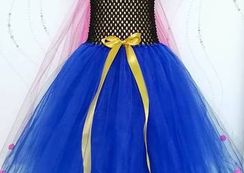 Sukienka przebranie Anna Kraina Lodu urodziny bal frozen kar na sprzedaż  Ustka