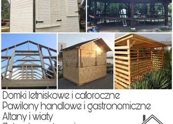 Używany, Domek letniskowy, pawilon handlowy, konstrukcje drewniane na sprzedaż  Warszawa
