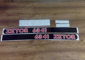 Używany, Naklejki Zetor 6341 Super na sprzedaż  Wola Wiewiecka